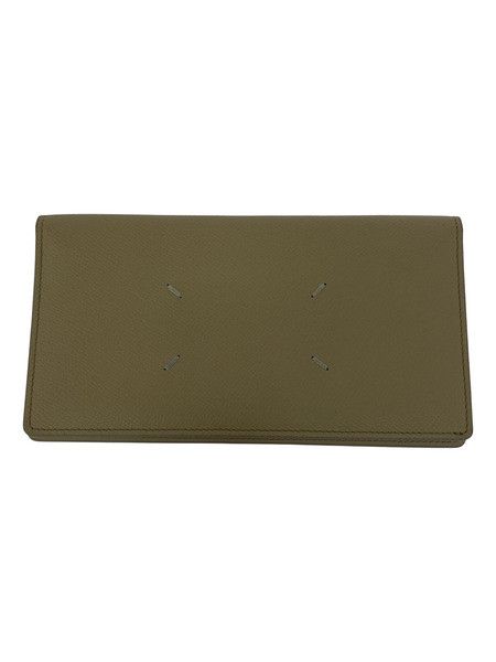 Maison Margiela MAISON MARGIELA Bi-Fold Long Wallet Beige One Size Size ONE SIZE - 1 Thumbnail