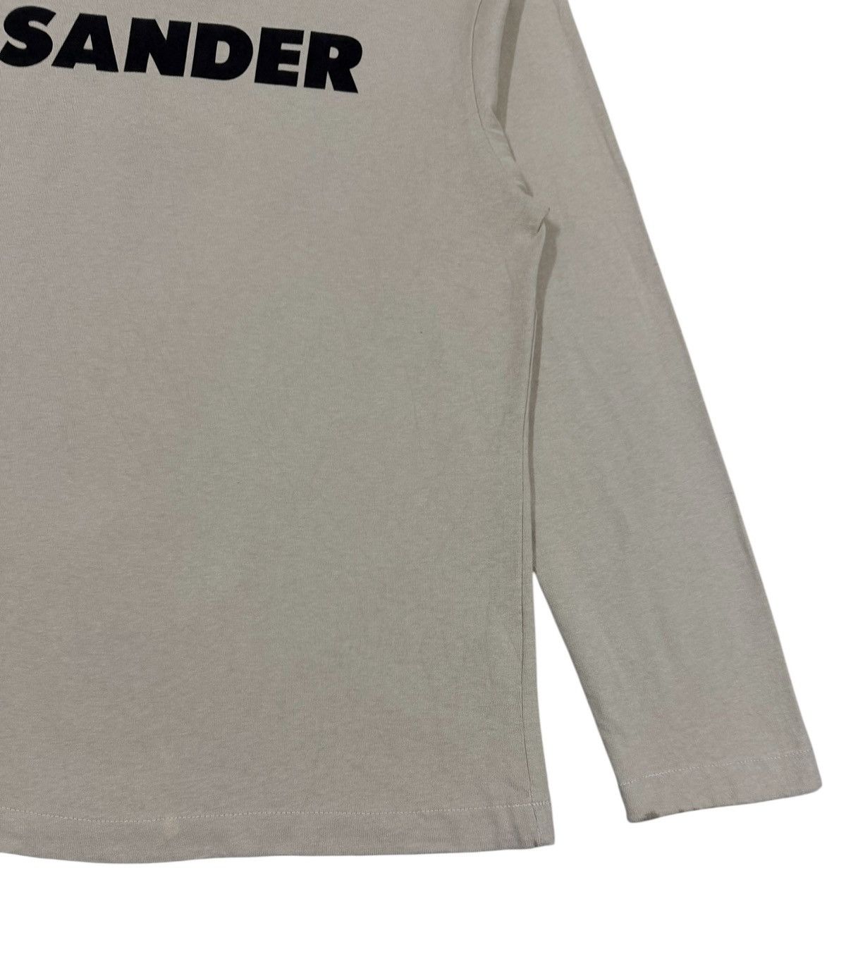 Jil Sander Authentic🌟Jil Sander LongSleeve Beige Tee Size US M / EU 48-50 / 2 - 10 Thumbnail
