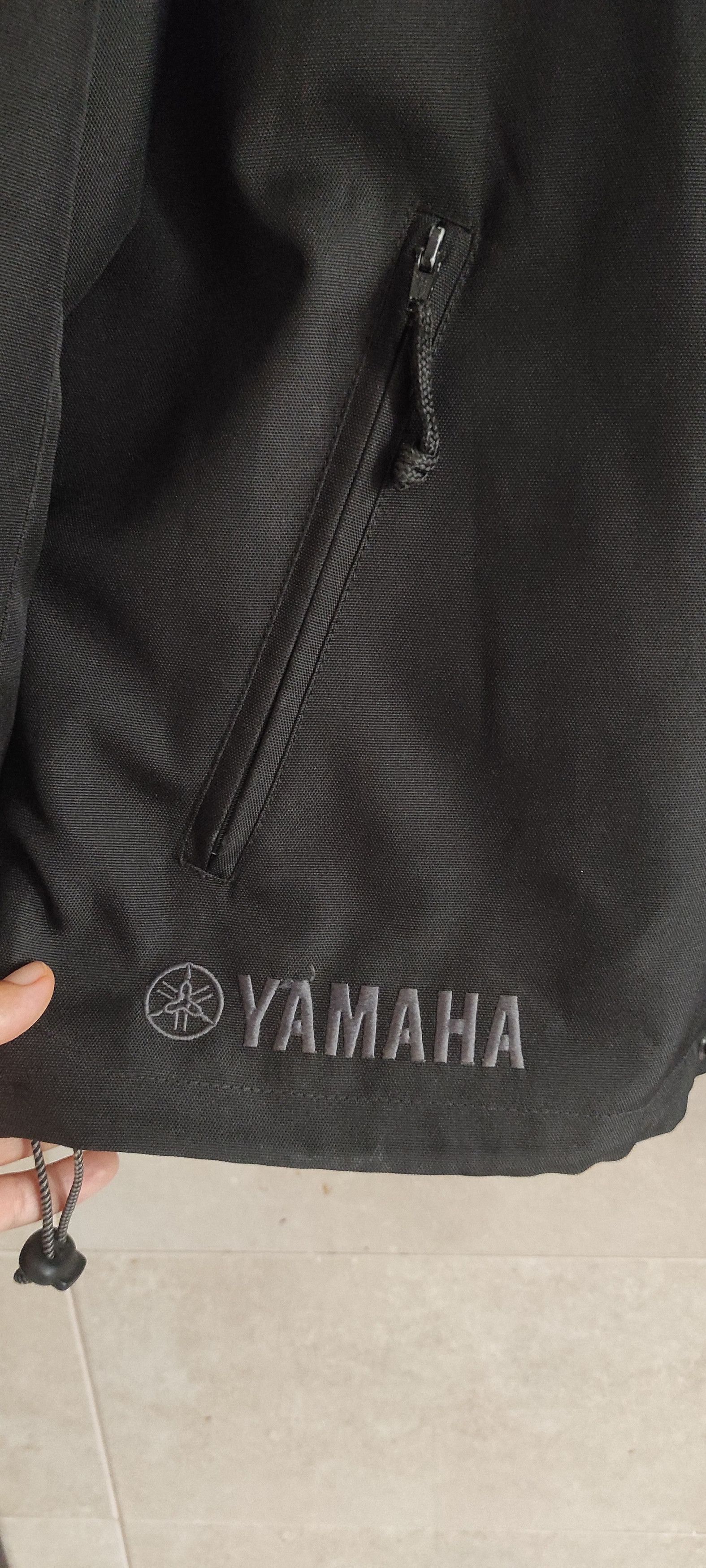 Vintage × Yamaha Vintage YAMAHA Racing Black Padded Moto Jacket Size US XL / EU 56 / 4 - 7 Thumbnail