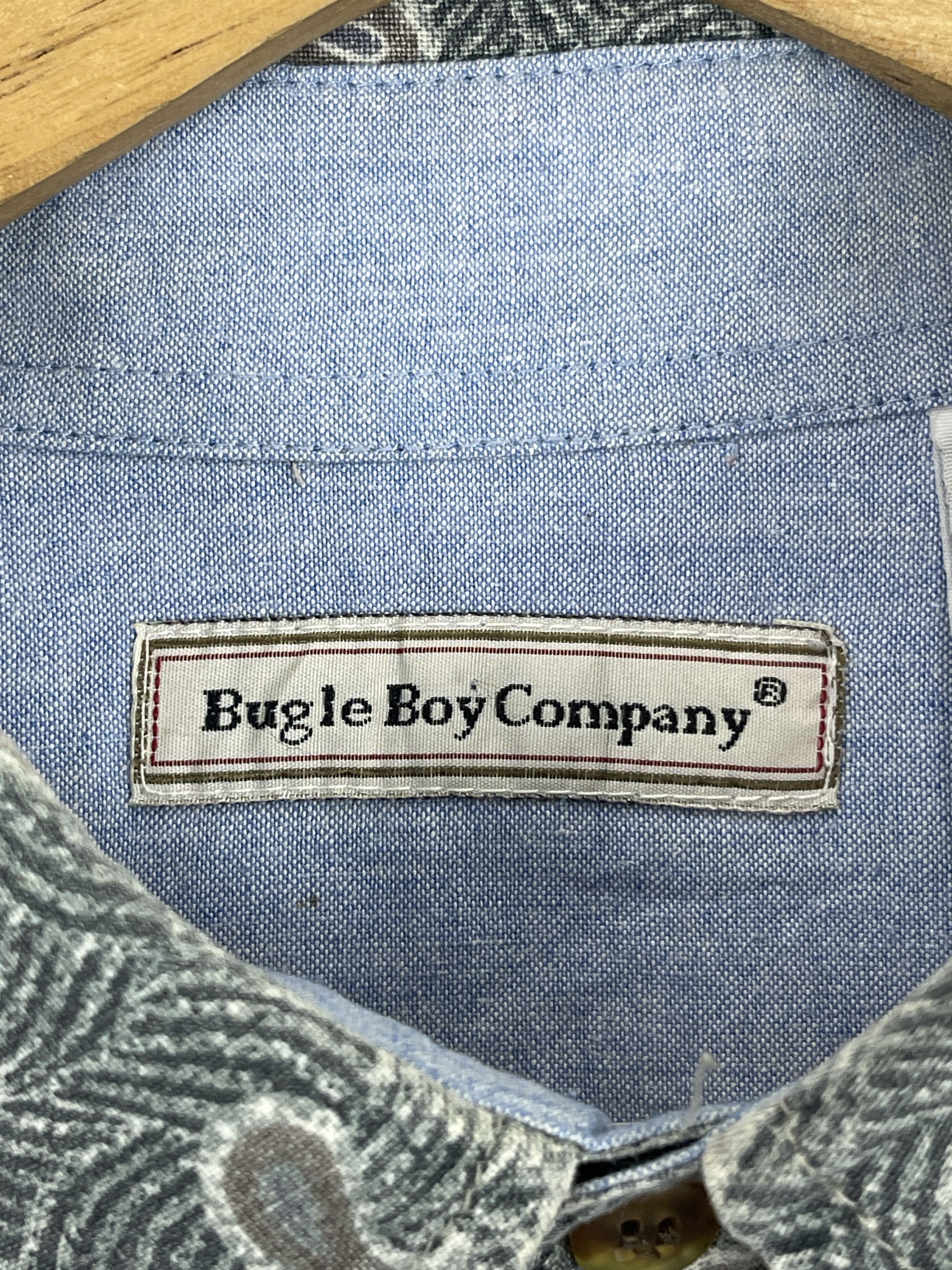Bugle Boy × Vintage Vintage Bugle Boy Company Paisley Design Shirt TA0414 Size US XL / EU 56 / 4 - 5 Thumbnail