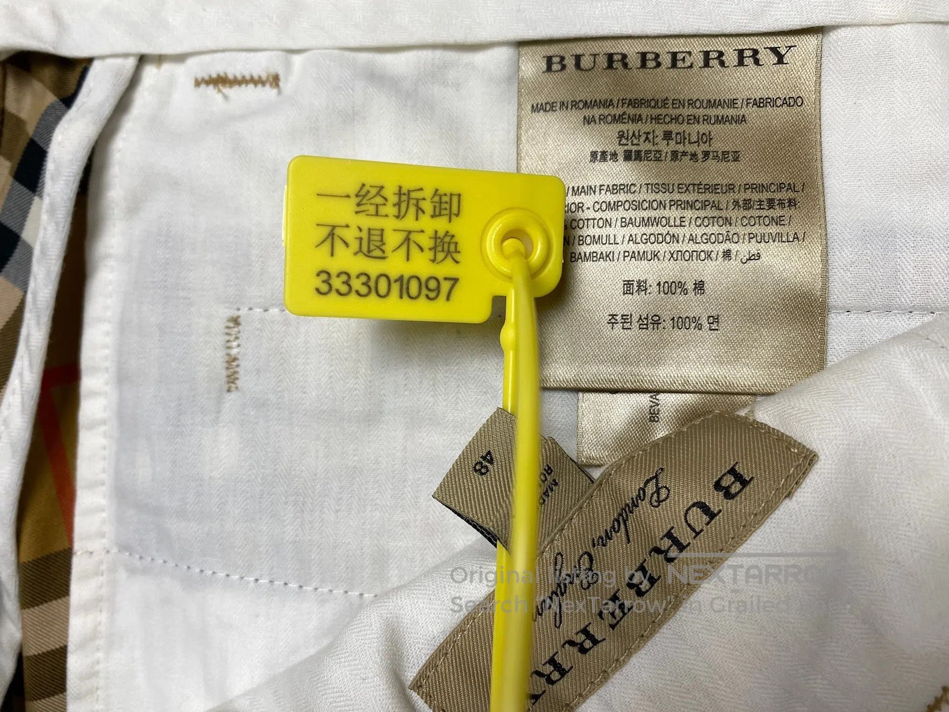 Burberry Burberry Classic Plaid Trousers Size US 32 / EU 48 - 6 Thumbnail