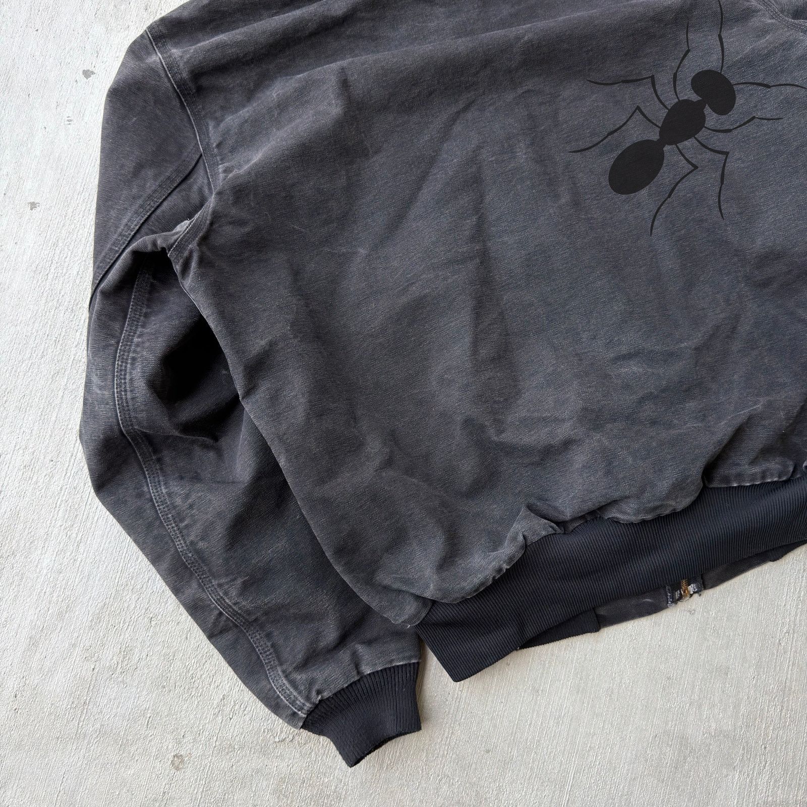Carhartt × Vintage Carhartt JR115 black active hooded work wear jacket Size US L / EU 52-54 / 3 - 7 Thumbnail