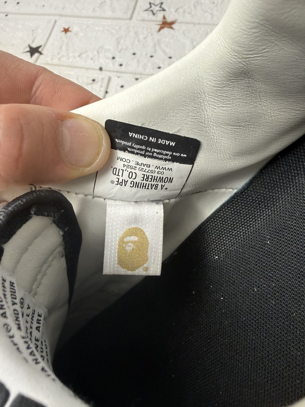 Bape A Bathing Ape Bape Sta Men US12 UK11 EUR46 Sneakers Casual Size US 12 / EU 45 - 16 Thumbnail