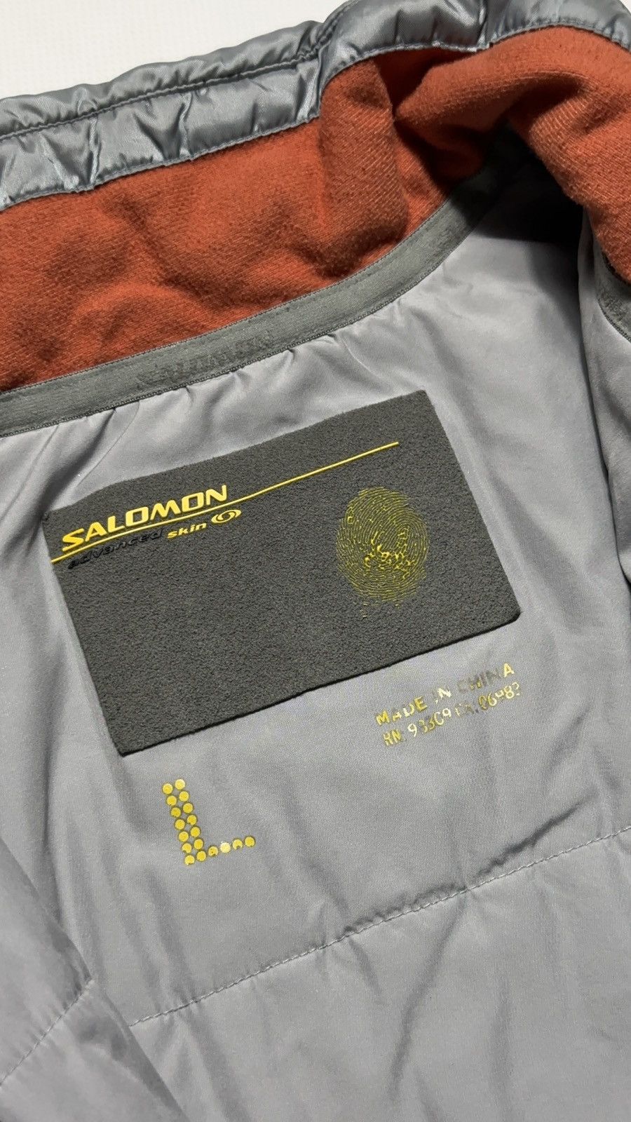 Salomon ❗️RARE❗️Vintage Salomon 00s Advanced Skin Insulated Jacket Size L / US 10 / IT 46 - 10 Thumbnail