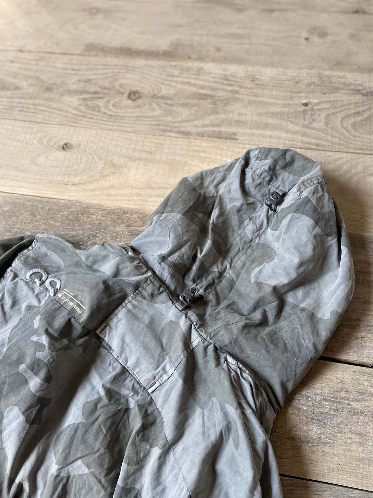 G STAR RAW Camo multi-pocket jacket y2k