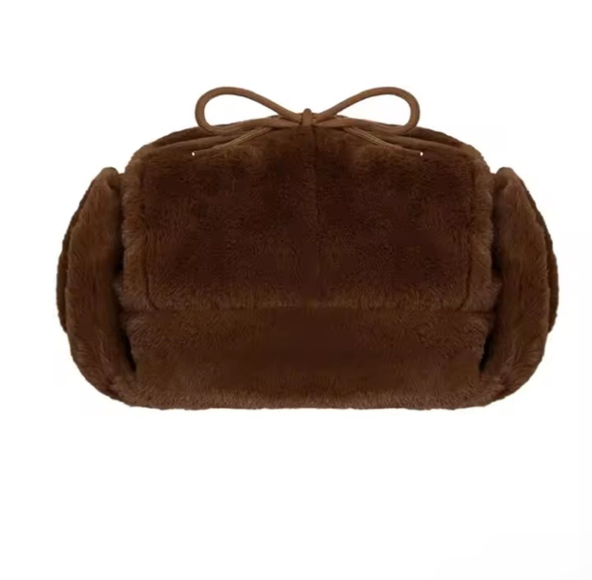 Japanese Brand Y2K Brown Domo Bear Kun Ushanka Autumn Winter Warm Hat Size ONE SIZE - 5 Thumbnail