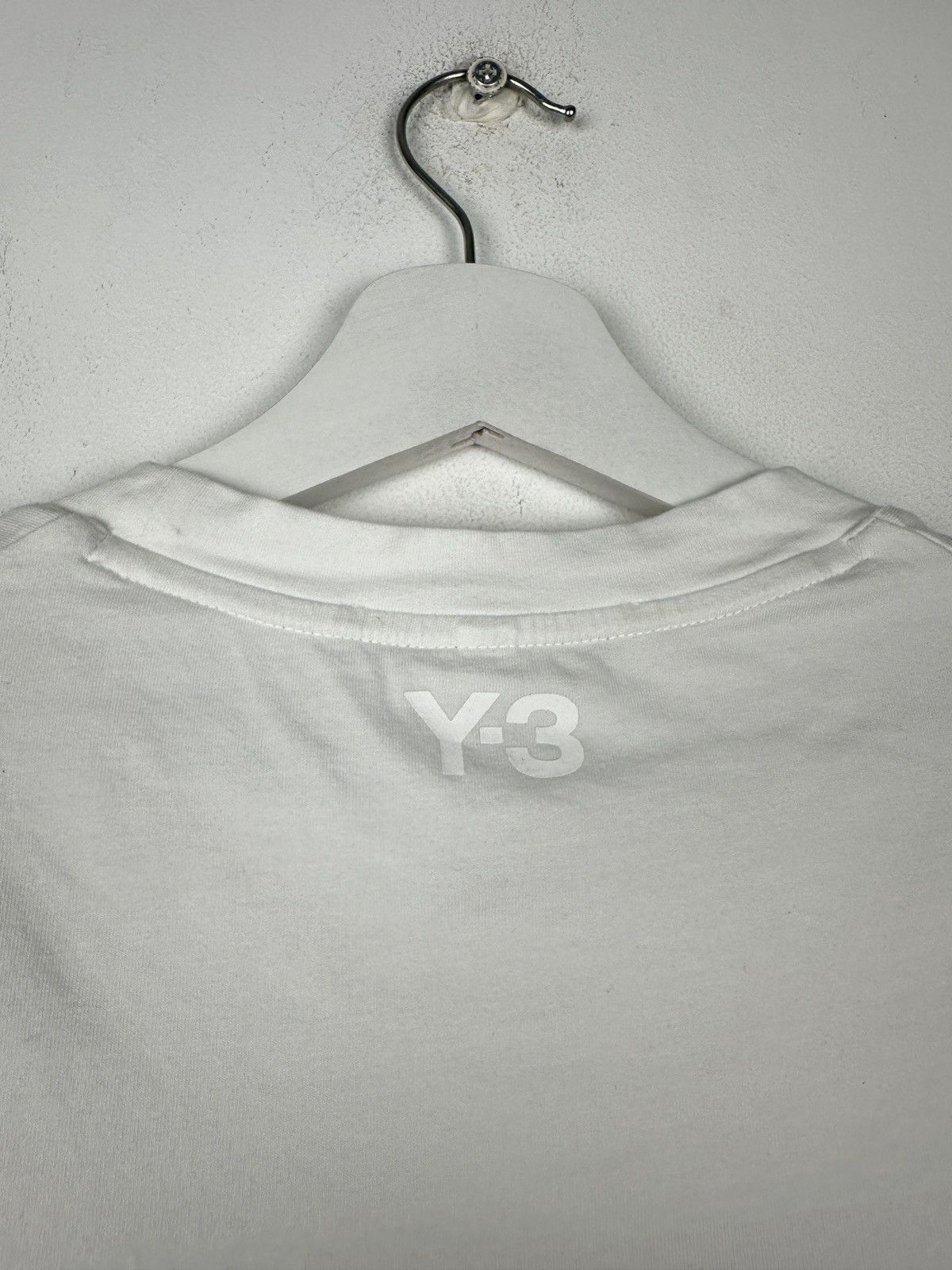 Yohji Yamamoto Yohji Yamamoto Y-3 Big Logo T Shirt Tee Size S / US 4 / IT 40 - 6 Thumbnail