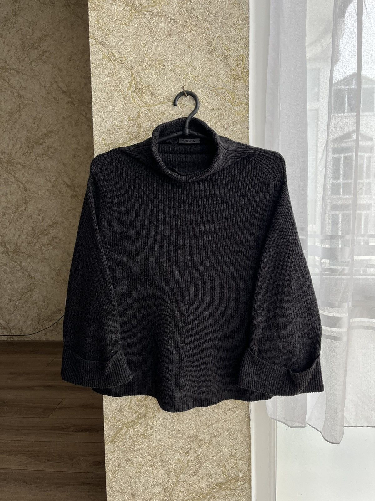 Designer Oska Asymmetric Knit Sweater | Grailed