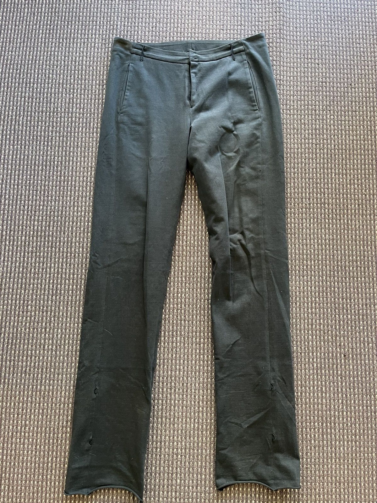 Individual Sentiments IS 09AW Cotton Jersey Boot Cut Easy Pants Size US 32 / EU 48 - 1 Thumbnail