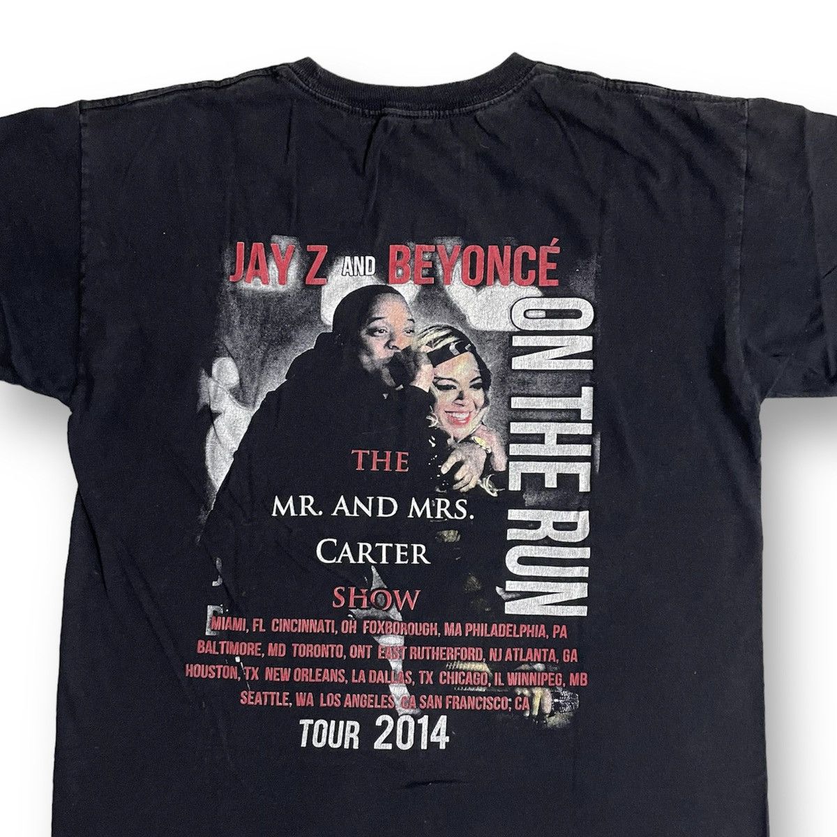Band Tees Tshirt Band Real Tour Beyonce & Jay Z Size US M / EU 48-50 / 2 - 5 Thumbnail