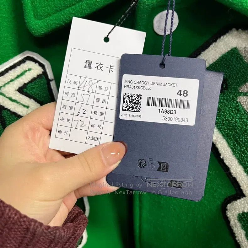 Louis Vuitton Louis Vuitton Green Letter Pattern Patchwork Loose Long Sl Size US M / EU 48-50 / 2 - 4 Thumbnail
