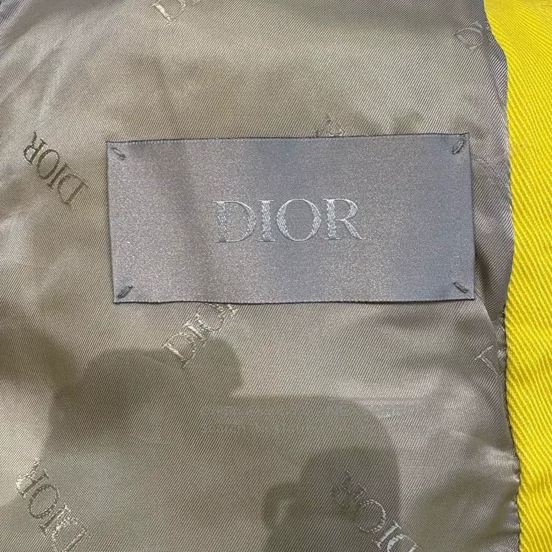 Dior Dior Show yellow dyed hooded denim jacket Size US S / EU 44-46 / 1 - 3 Thumbnail