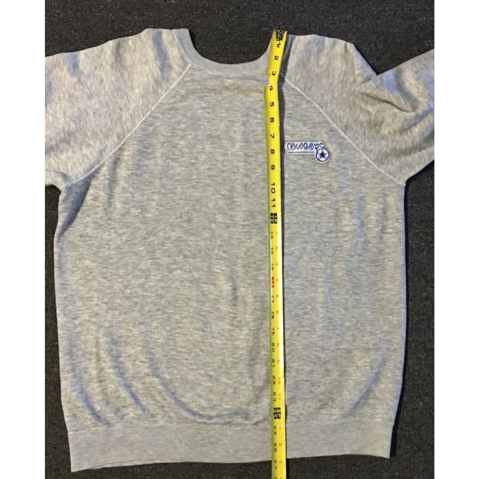 Vintage VINTAGE Dallas Cowboys Spellout Sweatshirt Hoodie M Gray USA Football 80s 90s Grunge Retro Super Bowl Mens Size US M / EU 48-50 / 2 - 5 Thumbnail