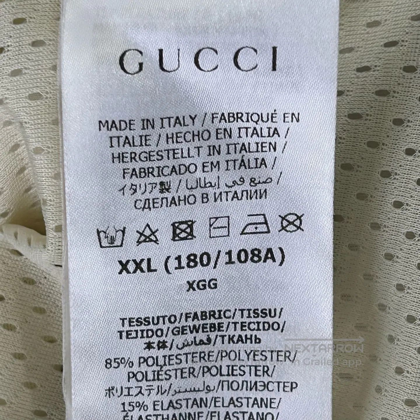 Gucci Guicci Sports jacket with full-print logo featuring red an Size US XXL / EU 58 / 5 - 4 Thumbnail