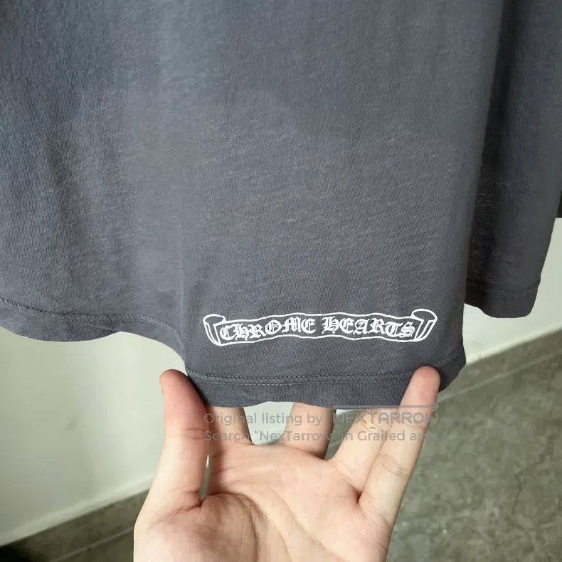 Chrome Hearts CHROME HEARTS Size L Grey horseshoe T-bar short sleeve Size US L / EU 52-54 / 3 - 5 Thumbnail