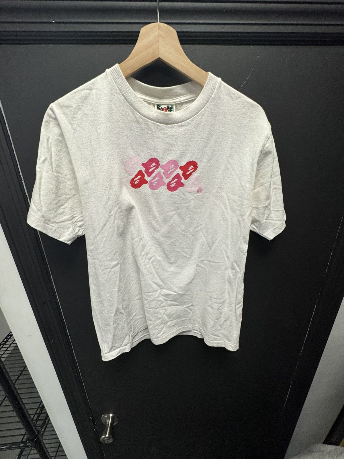 Bape BAPE ABC Camo Tee White/Pink Size US M / EU 48-50 / 2 - 1 Thumbnail