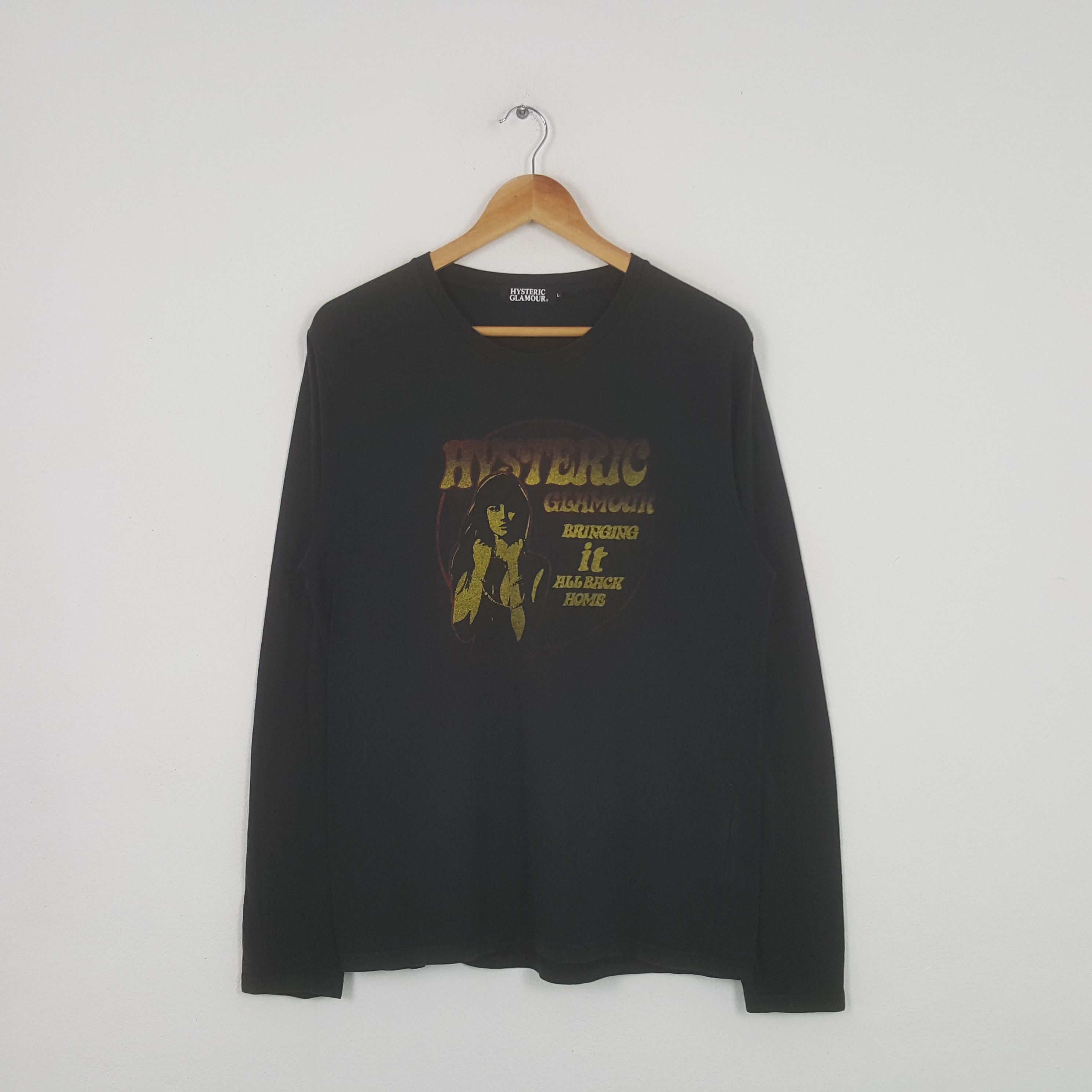 Vintage Hysteric Glamour Japanese Brand Sexy Art Tshirt