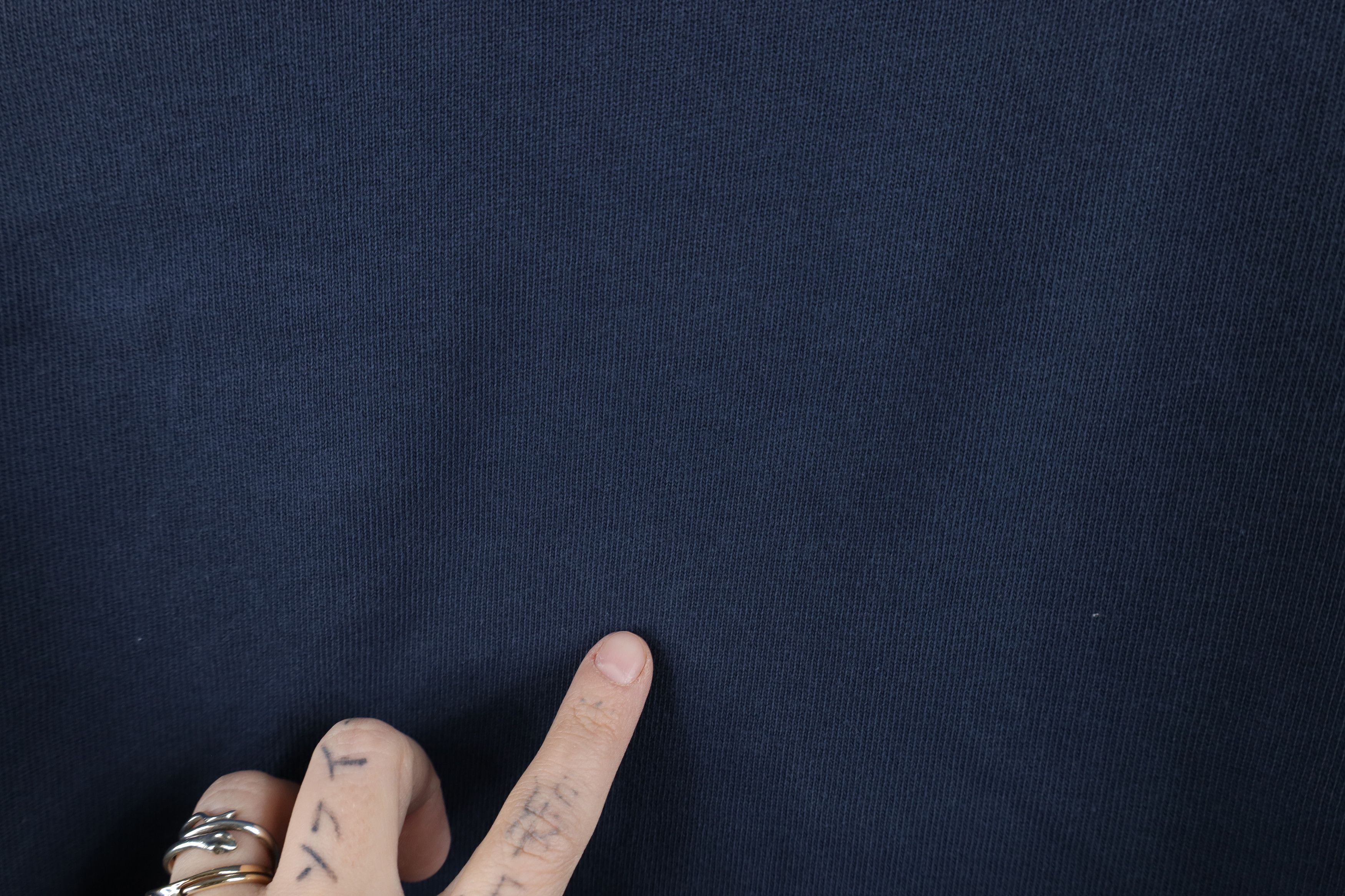 Gap Vintage 90s Gap Block Ribbed Knit Long Sleeve T-Shirt Blue Size US XL / EU 56 / 4 - 10 Thumbnail