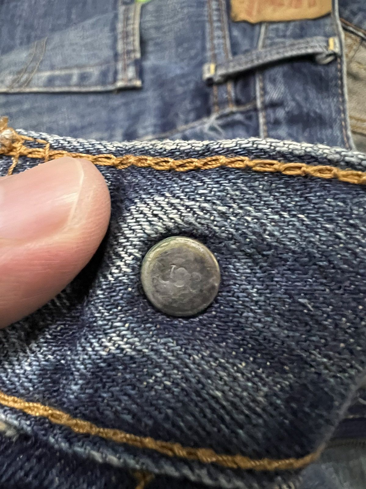 Levi's Vintage Levi’s 503 Distressed Denim Pants w32 Size US 32 / EU 48 - 10 Thumbnail