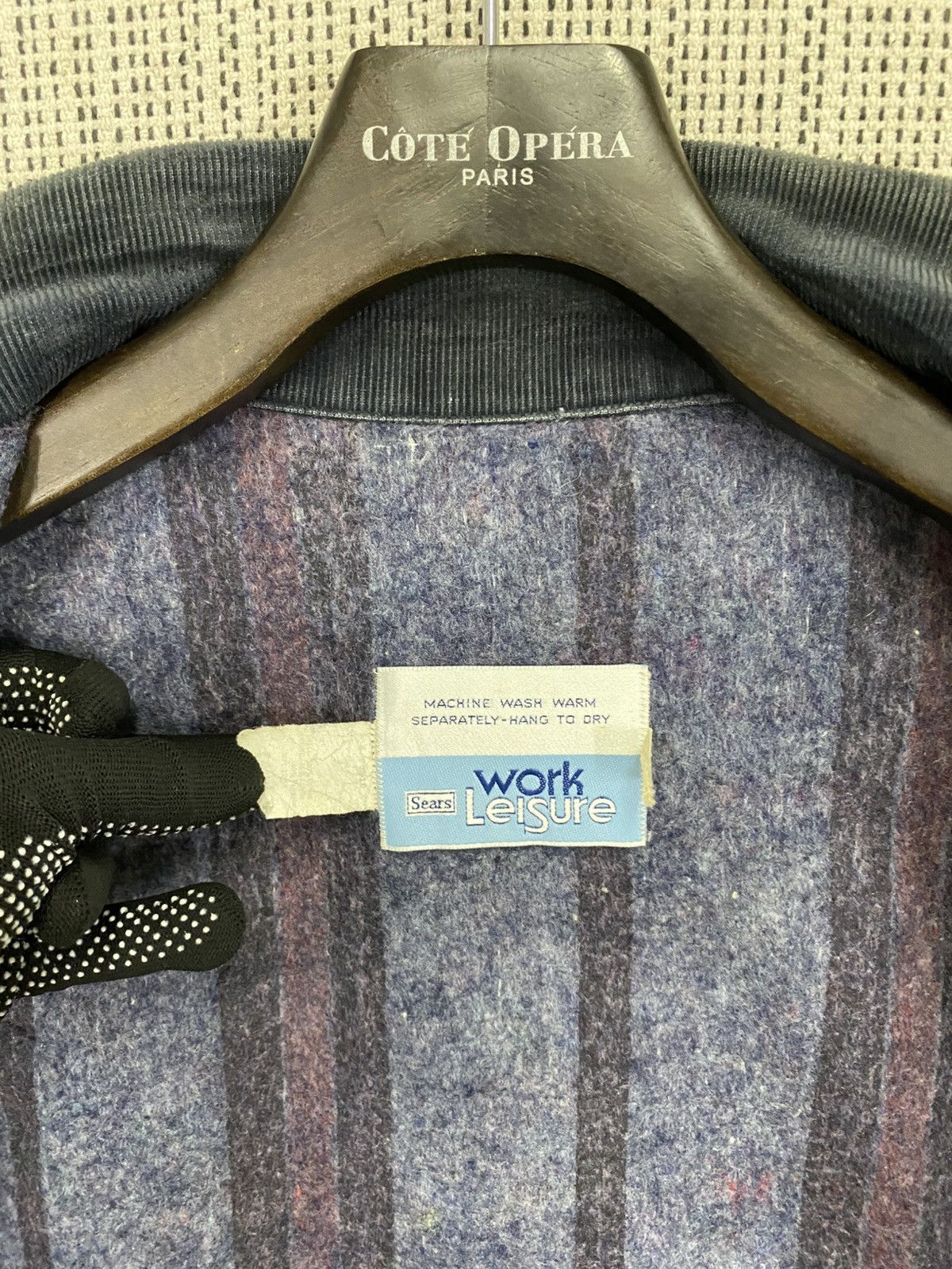 Sears × Vintage Vintage sears blanket lined denim chore jacket distressed Size US XL / EU 56 / 4 - 13 Thumbnail