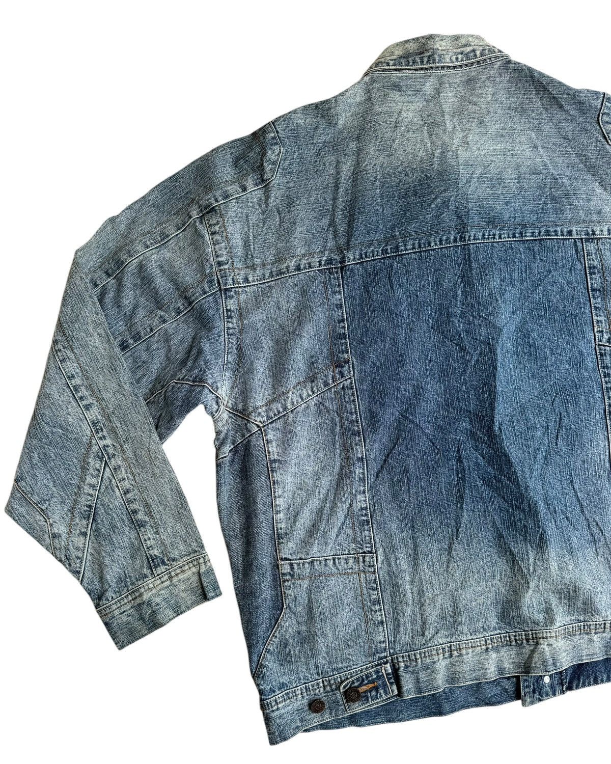 Pelle Pelle Vintage Distressed Pelle Pelle Denim Jacket Size US XL / EU 56 / 4 - 8 Thumbnail