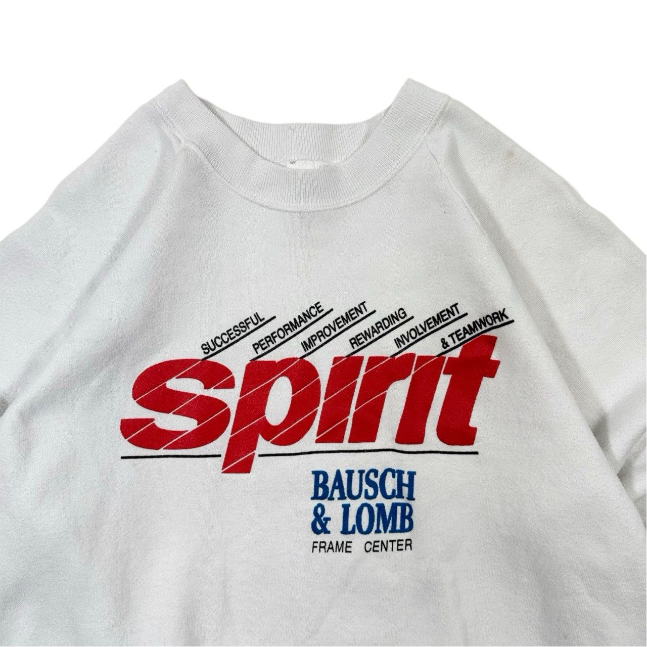 Vintage Vintage 90s Fruit of the Loom Spirit Bausch & Lomb Promo Size US L / EU 52-54 / 3 - 2 Thumbnail
