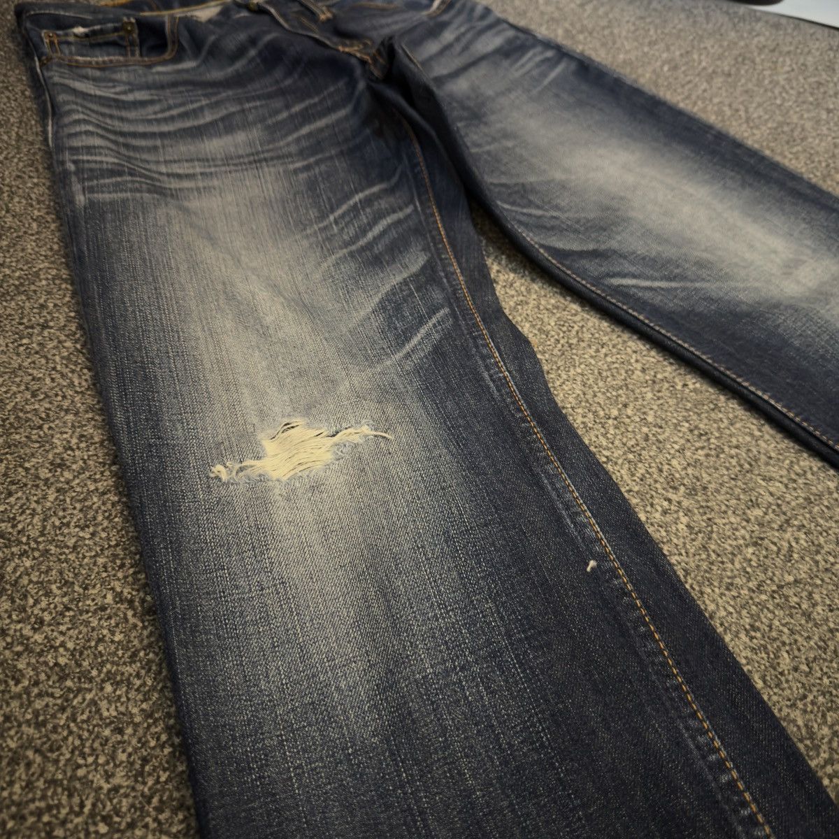 If Six Was Nine Vintage 90s Levis 702 Aging Distressed Denim W30 Size US 30 / EU 46 - 5 Thumbnail