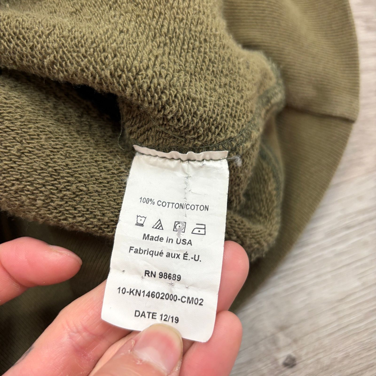 Champion × Todd Snyder Todd Snyder Champion Fatigue Camo Short Sleeve Sweatshirt XS Size US XS / EU 42 / 0 - 7 Thumbnail