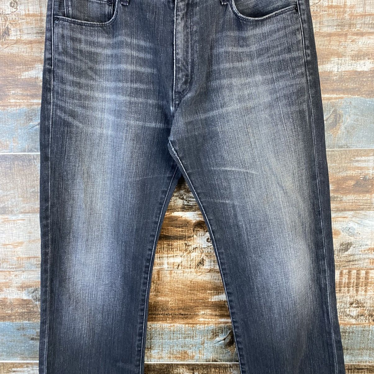 Japanese Brand × Uniqlo DL Uniqlo japan Black Denim Pants #C798 Size US 36 / EU 52 - 5 Thumbnail