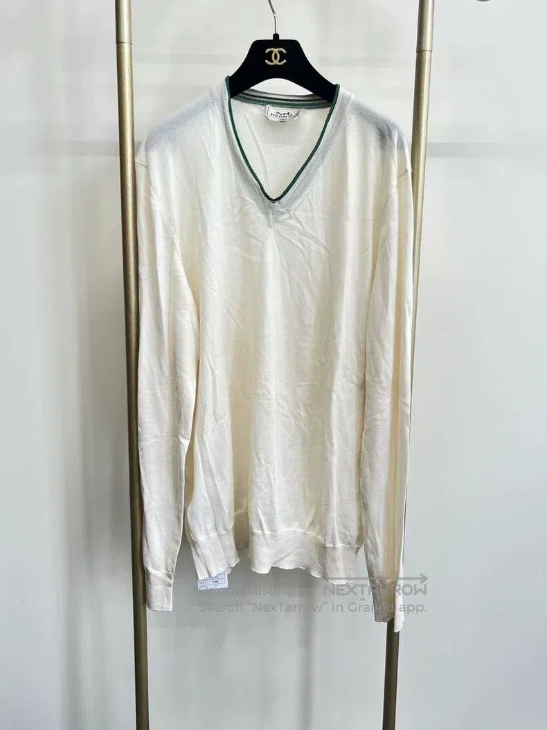 Hermes Hermes Cashmere knitted long-sleeved T-shirt Size US XXL / EU 58 / 5 - 1 Thumbnail