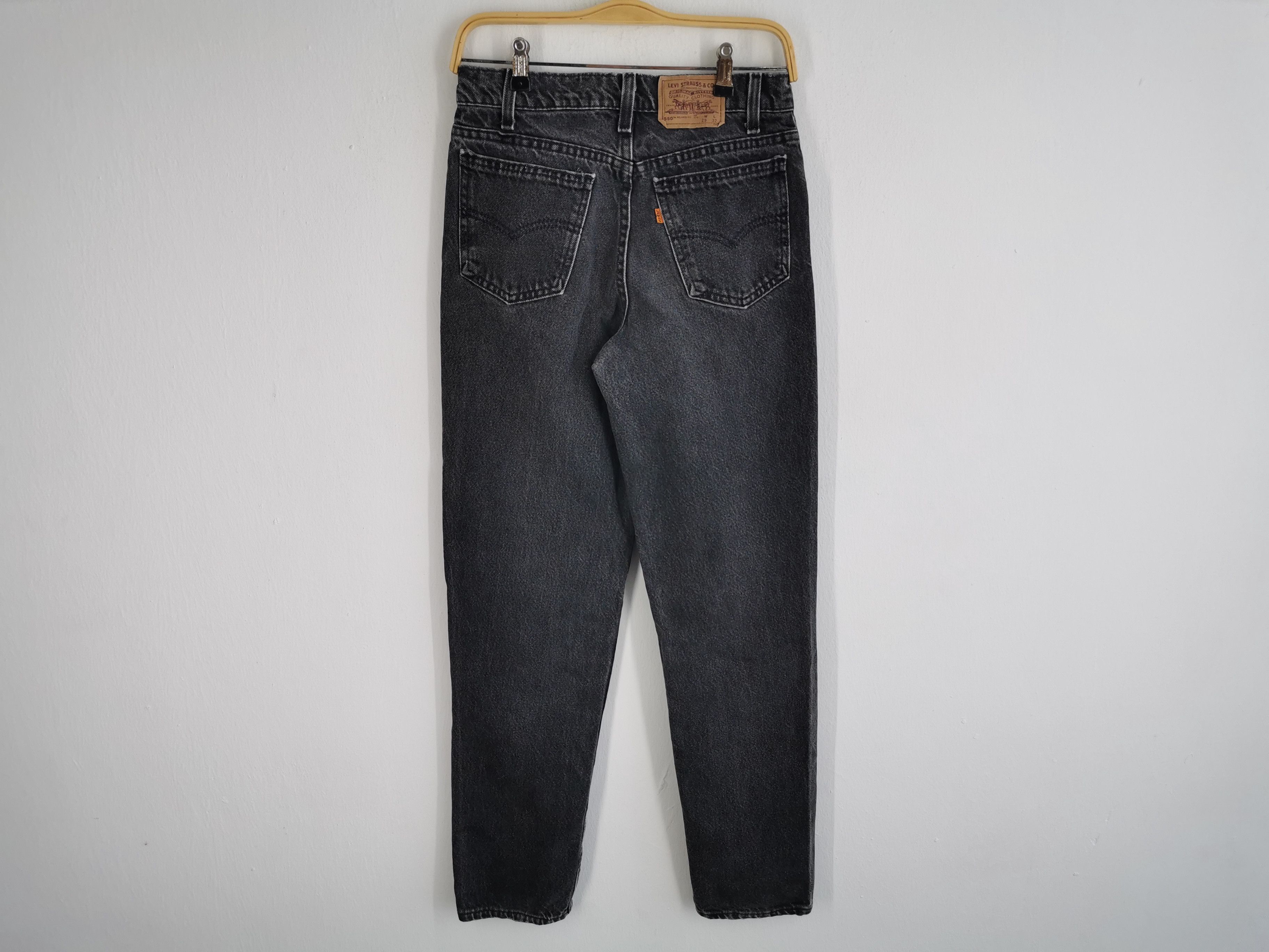 Levi's Vintage 90's Levis Lot 550 Orange Tab Denim Made In USA Size US 26 / EU 42 - 3 Thumbnail
