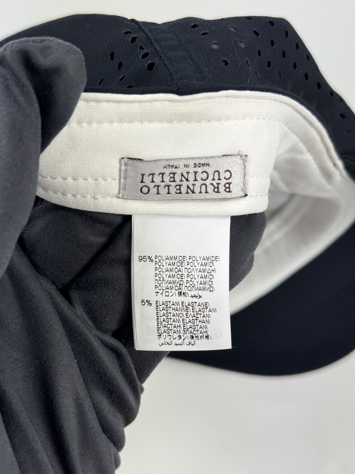 Brunello Cucinelli LOGO PRINT CAP Size ONE SIZE - 6 Thumbnail