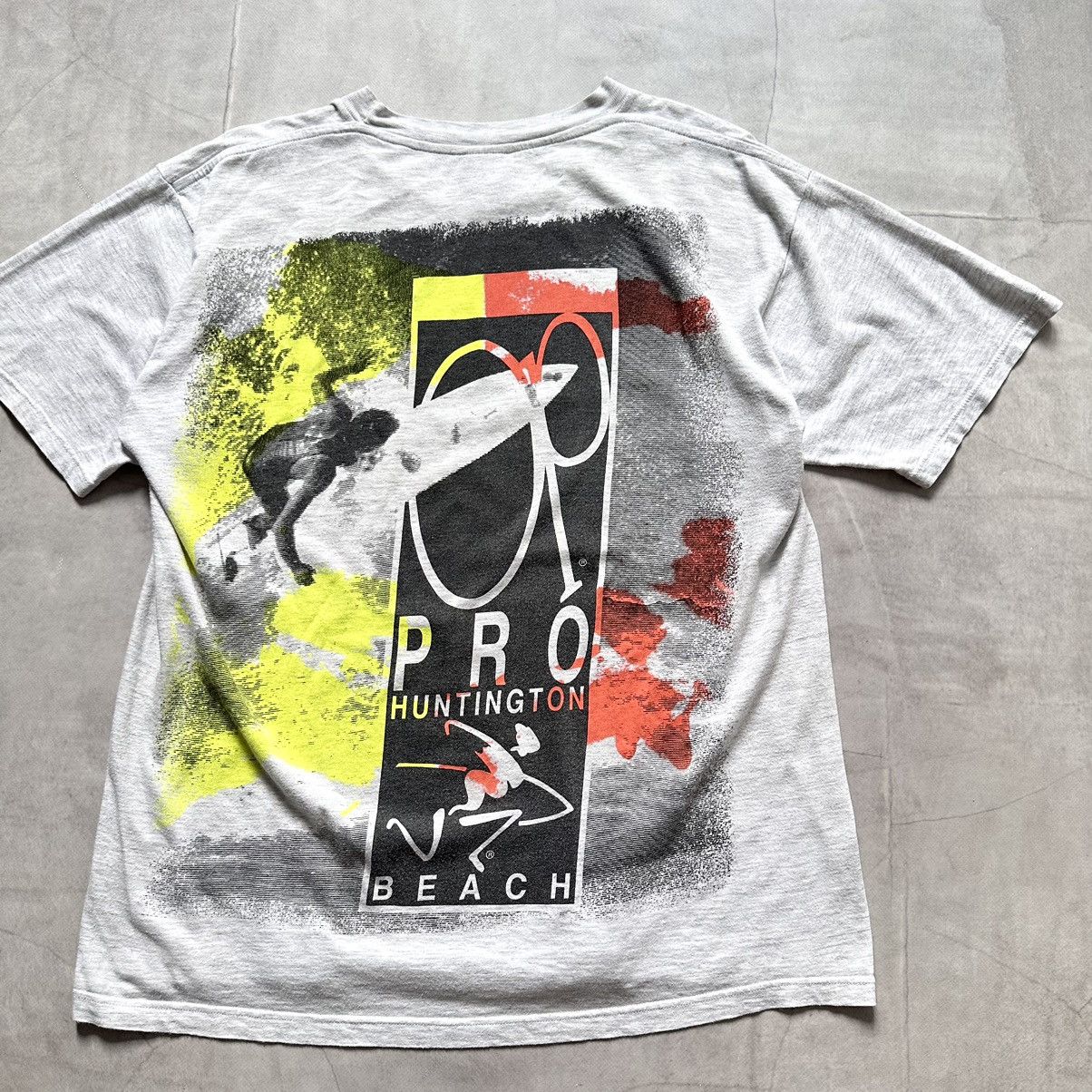 Ocean Pacific Vintage 80s-90s OP Pro Ocean Pacific Huntington Beach Surf Size US L / EU 52-54 / 3 - 2 Thumbnail