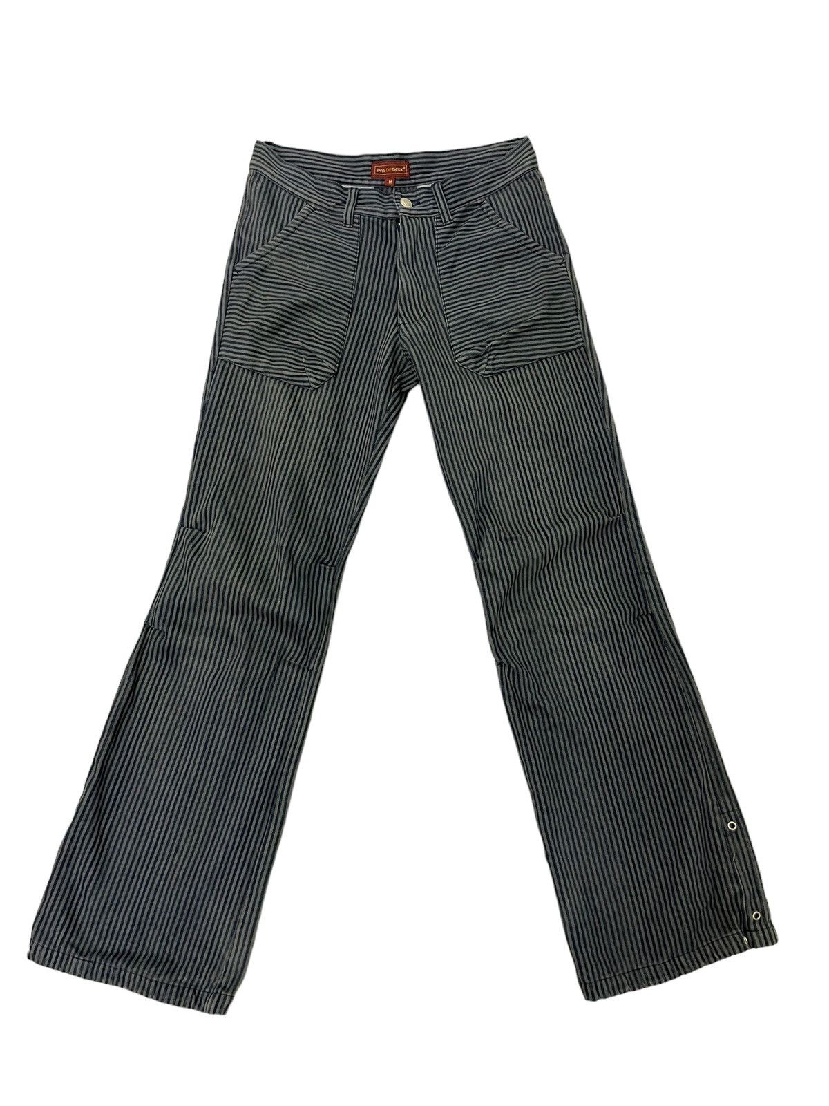 Japanese Brand Flare Jeans Hickory Pas De Deux Boot Cut 7🟦8 Size US 29 - 2 Thumbnail