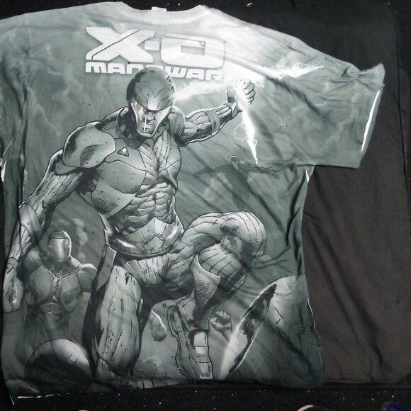 Marvel Comics Valiant X-O Manowar Warmonger AOP Sublimation T-Shir Size US XXL / EU 58 / 5 - 7 Thumbnail