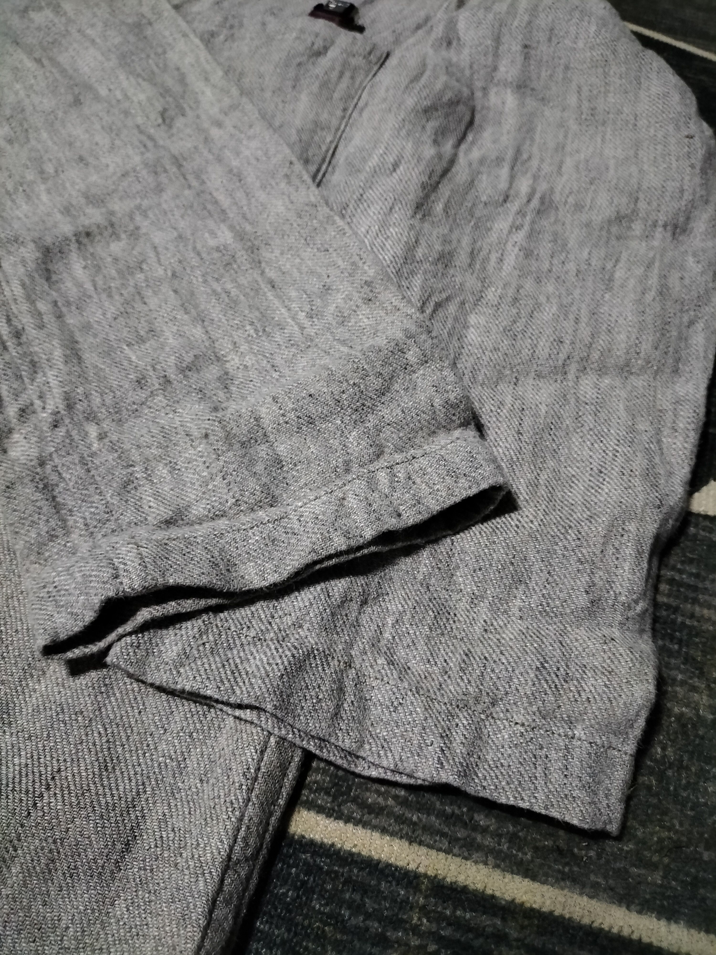 Blue Blue Japan Vintage Blue Japan Arigato Lab Coat Soft Denim Gray Salt Size US S / EU 44-46 / 1 - 6 Thumbnail