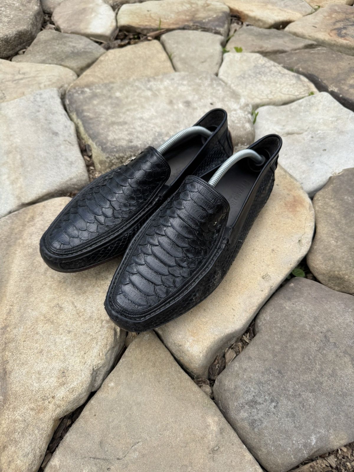 Rere Vintage Steffeno Ricci Python Skin Loafer