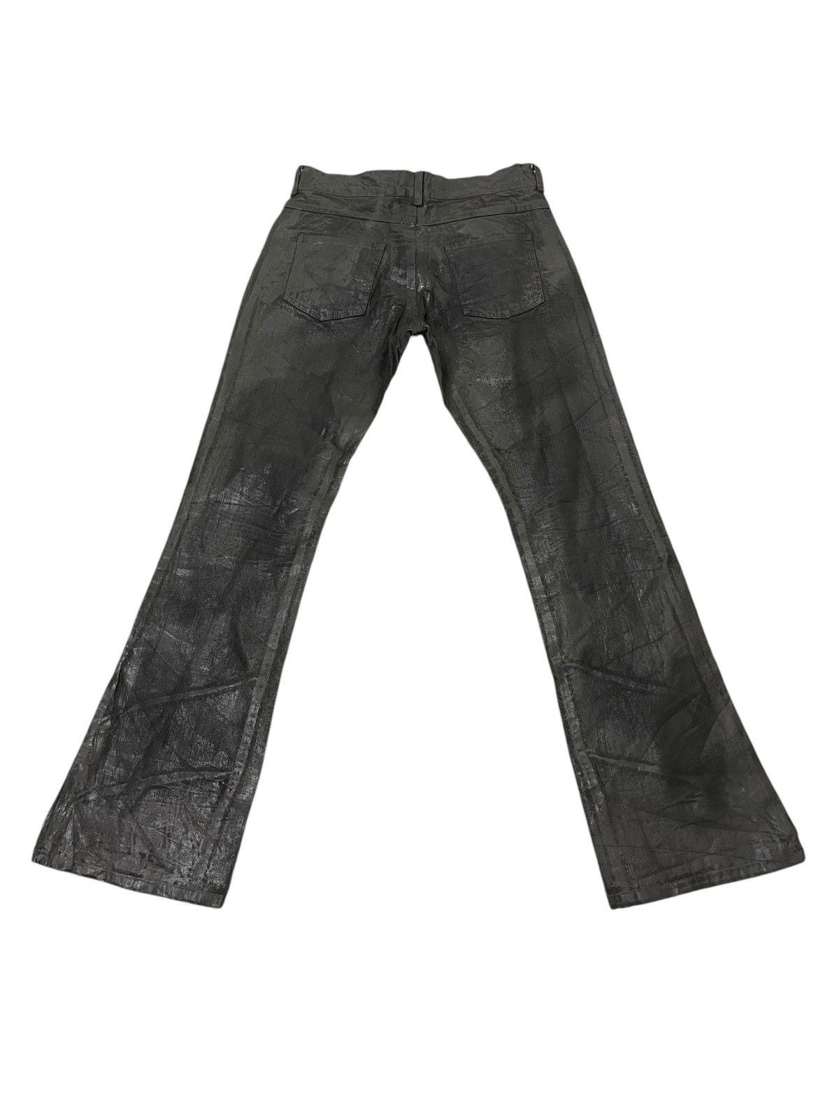 Japanese Brand Flare Jeans Abettor Full Coating Distress Boot Cut 8🟦9 Size US 30 / EU 46 - 12 Thumbnail