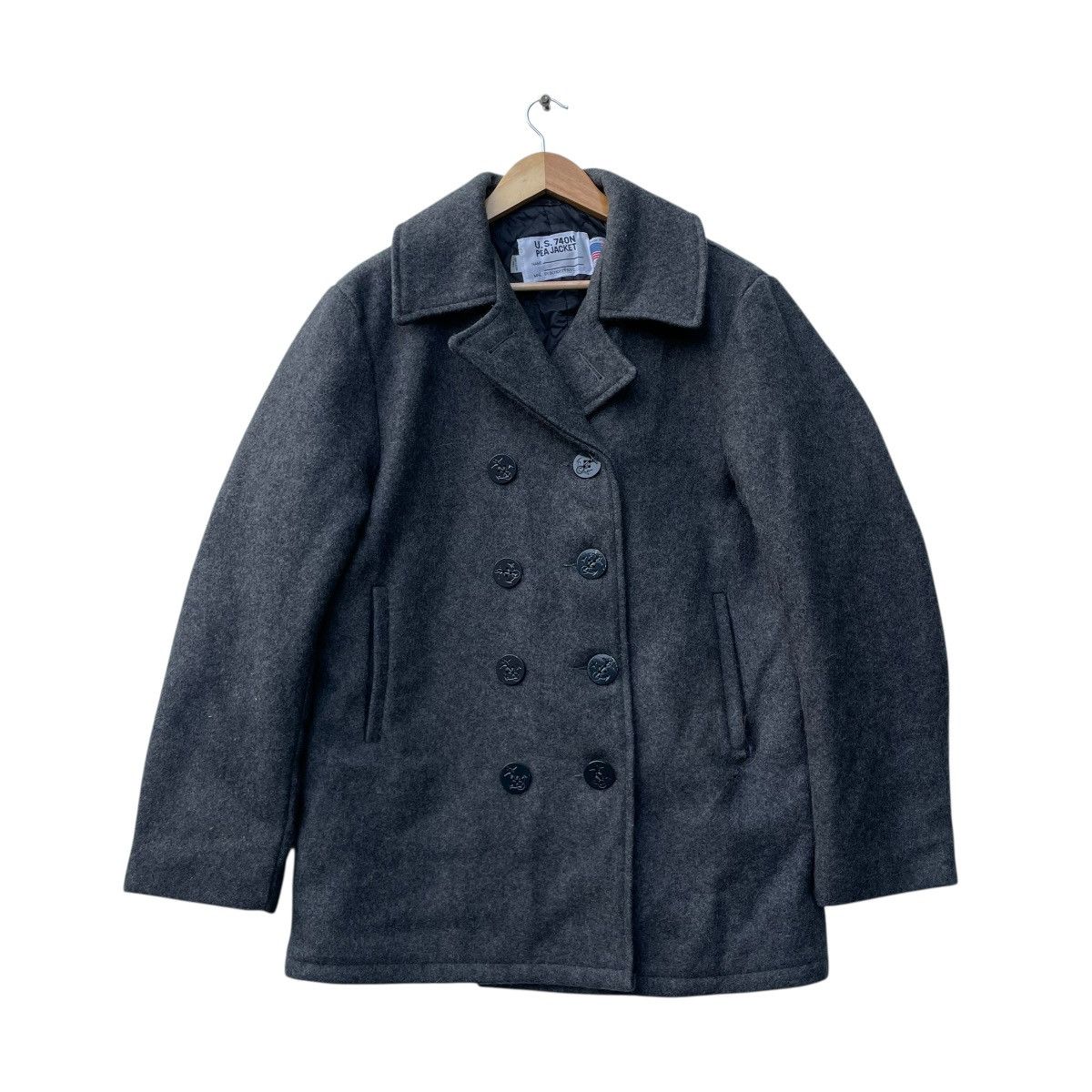 Schott × Vintage 💥Vintage Schott us 740N Pea Jacket Size US M / EU 48-50 / 2 - 1 Thumbnail