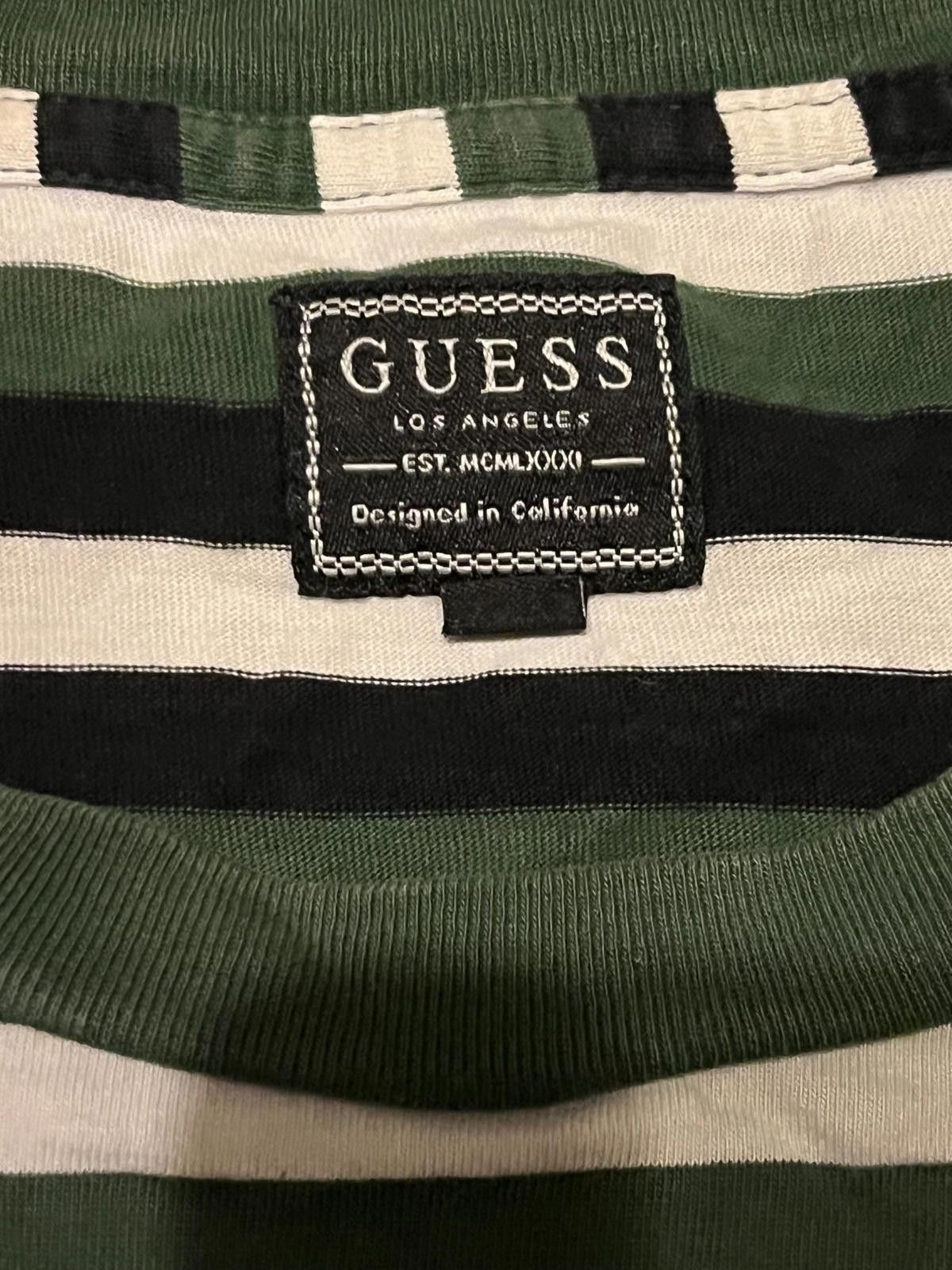 Other Vintage Guess Striped Tee Size ONE SIZE - 3 Thumbnail