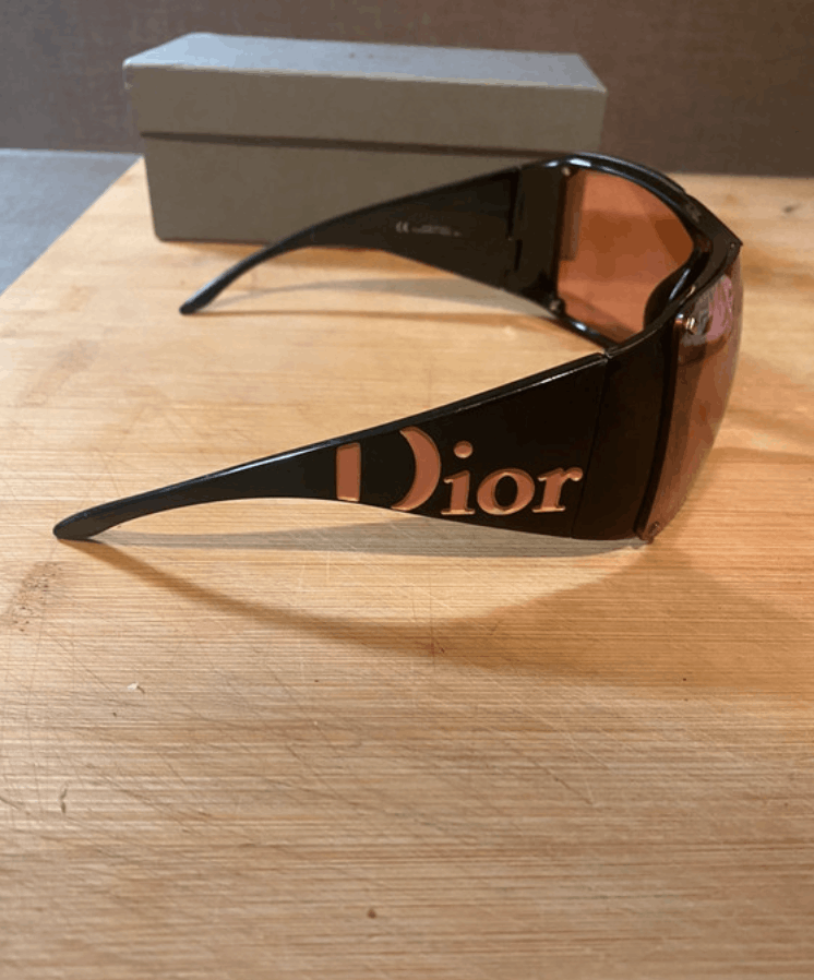 Christian Dior Monsieur DIOR Sunglasses Overshine Rimless Mask Pop Bike Shield RI935 Size ONE SIZE - 3 Thumbnail