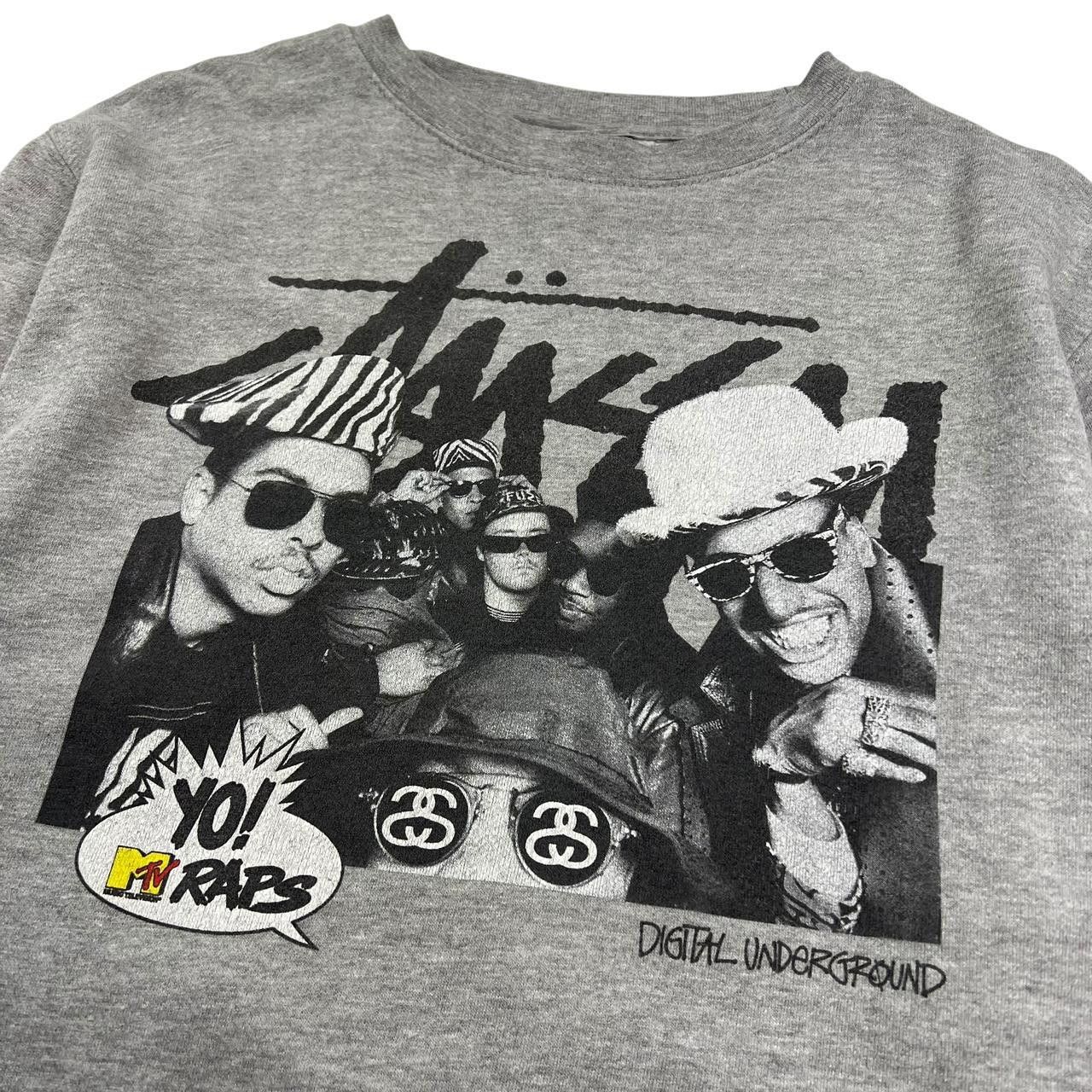 Stussy Vintage Stussy x MTV Yo Raps Sweatshirt Public Enemy Medium Size US M / EU 48-50 / 2 - 2 Thumbnail
