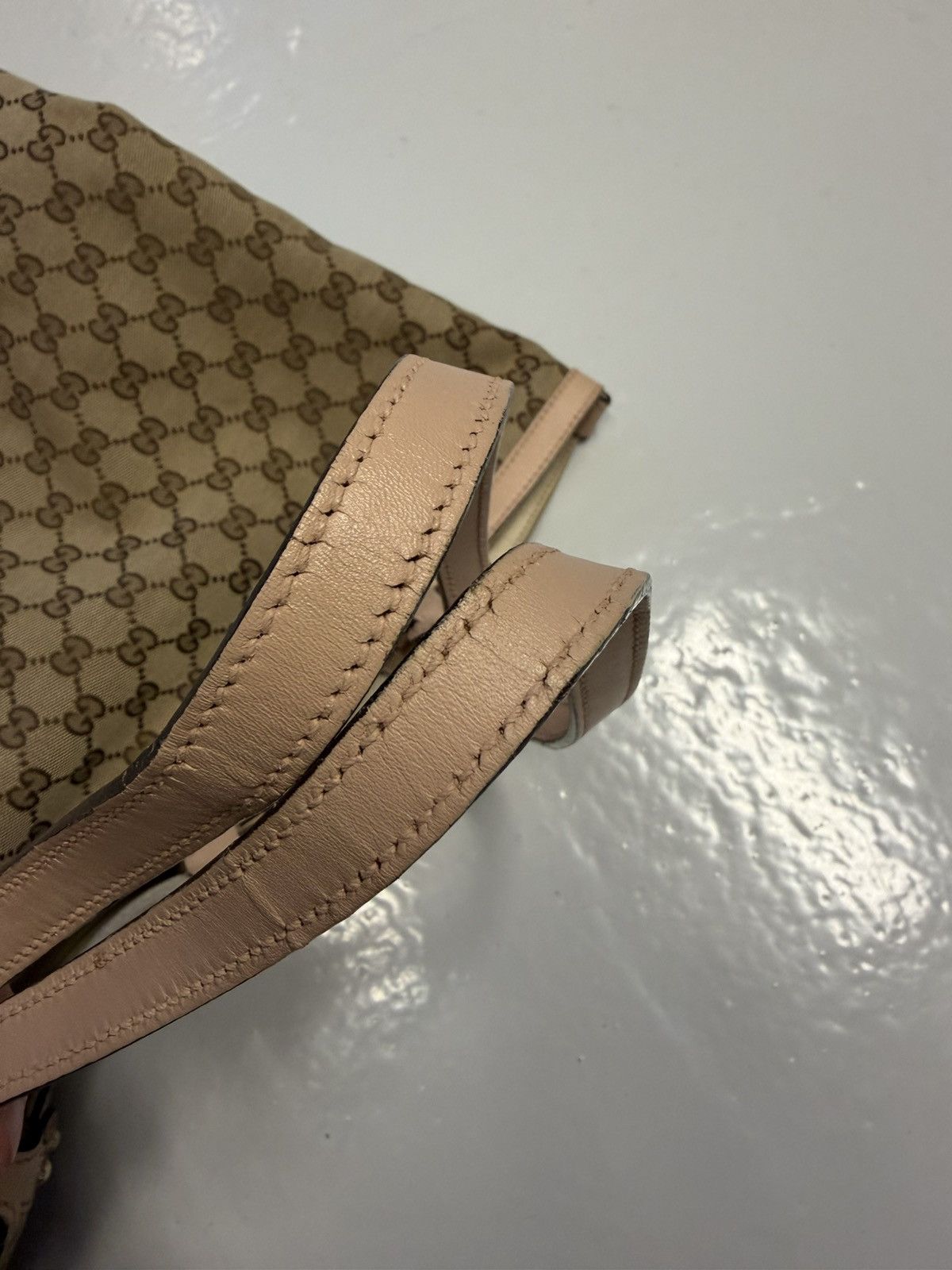 Gucci Gucci GG monogram canvas tote bag with pouch Size ONE SIZE - 21 Thumbnail