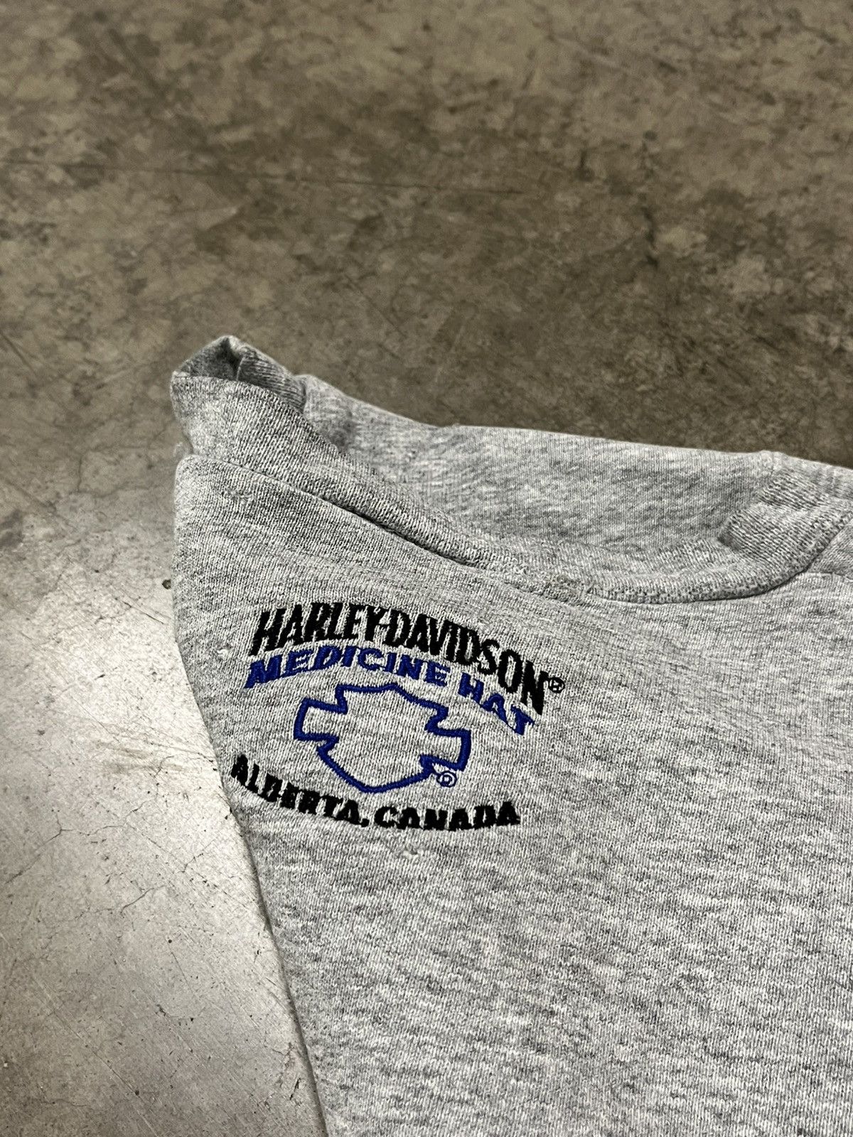 Harley Davidson × Vintage Harley Davidson vintage embroidered crewneck streetwear Size US M / EU 48-50 / 2 - 6 Thumbnail