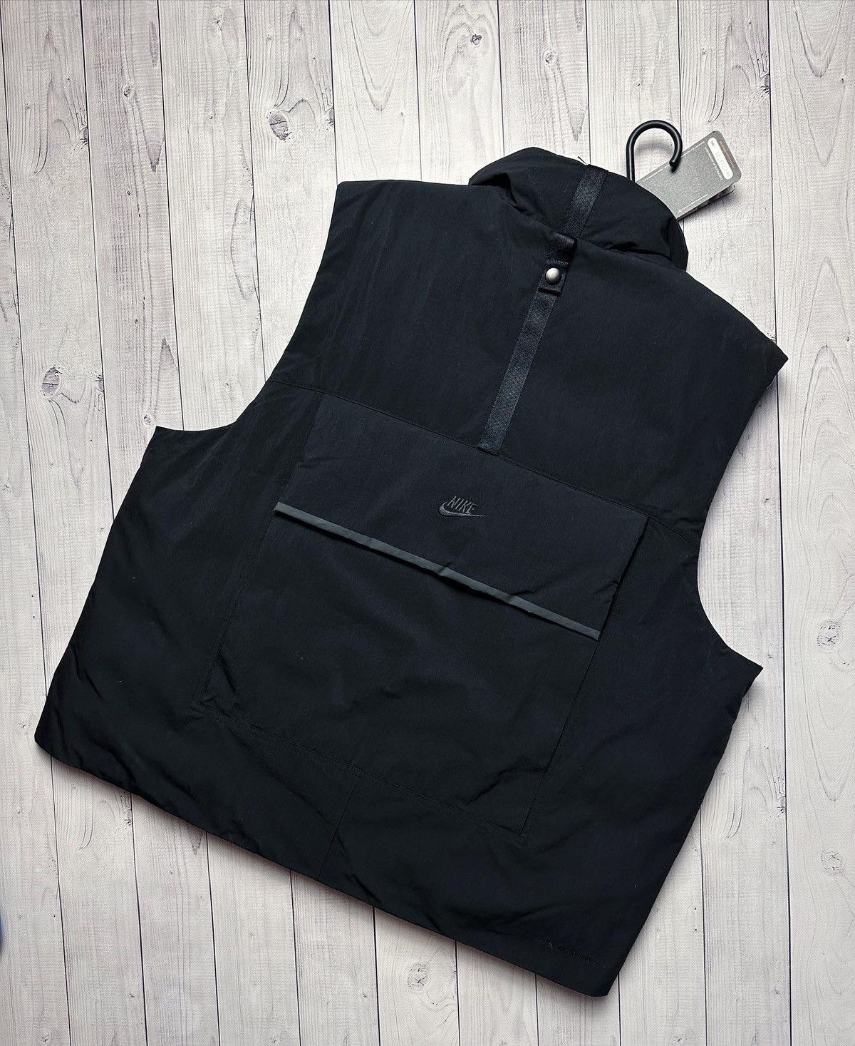 image of Nike Tech Pack Vest Pocket Bag Size : S ,l, XL in Black, Men's