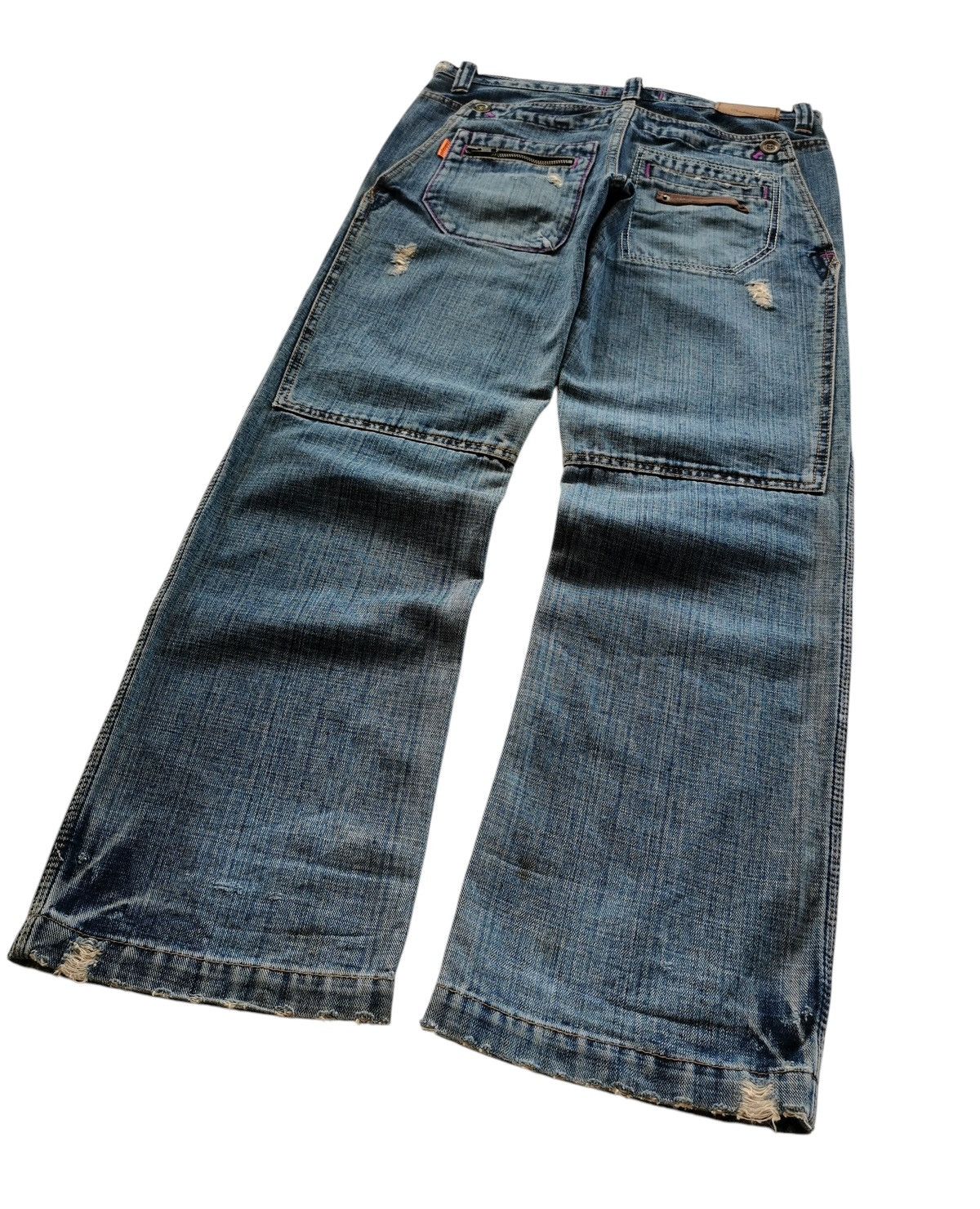 Hysteric Glamour Cube Sugar Multipocket, Denim Jeans Size US 32 / EU 48 - 3 Thumbnail