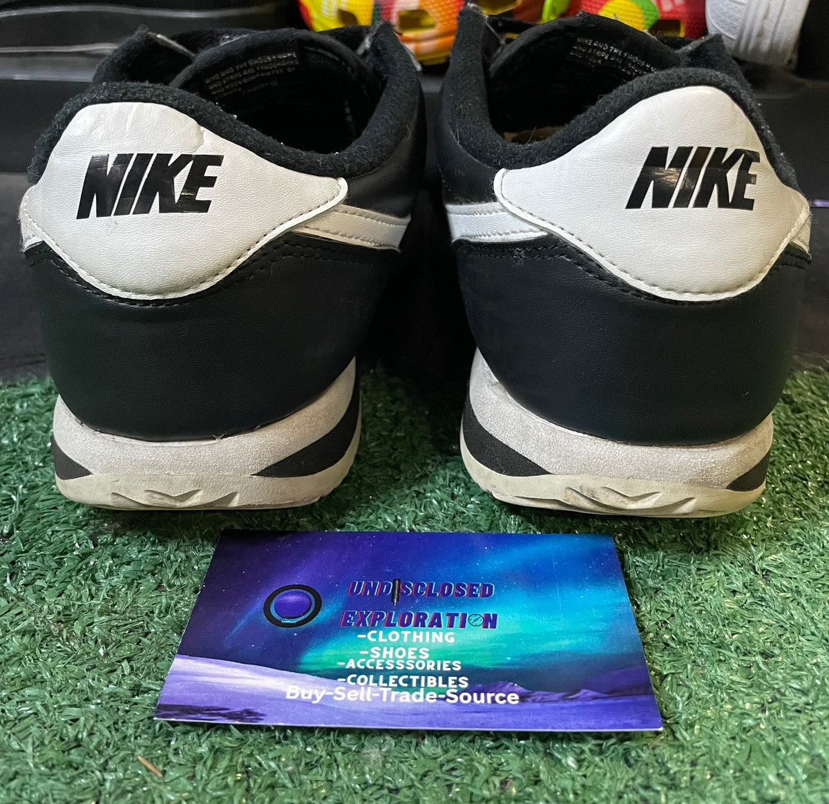 Nike Nike black leather Cortez size 8.5men/10women Size US 7.5 / EU 40-41 - 6 Thumbnail