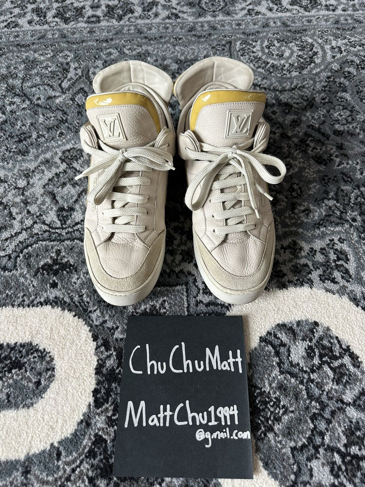 Kanye West × Louis Vuitton × Marc Jacobs Louis Vuitton Don by Kanye West Cream Size US 10 / EU 43 - 2 Thumbnail