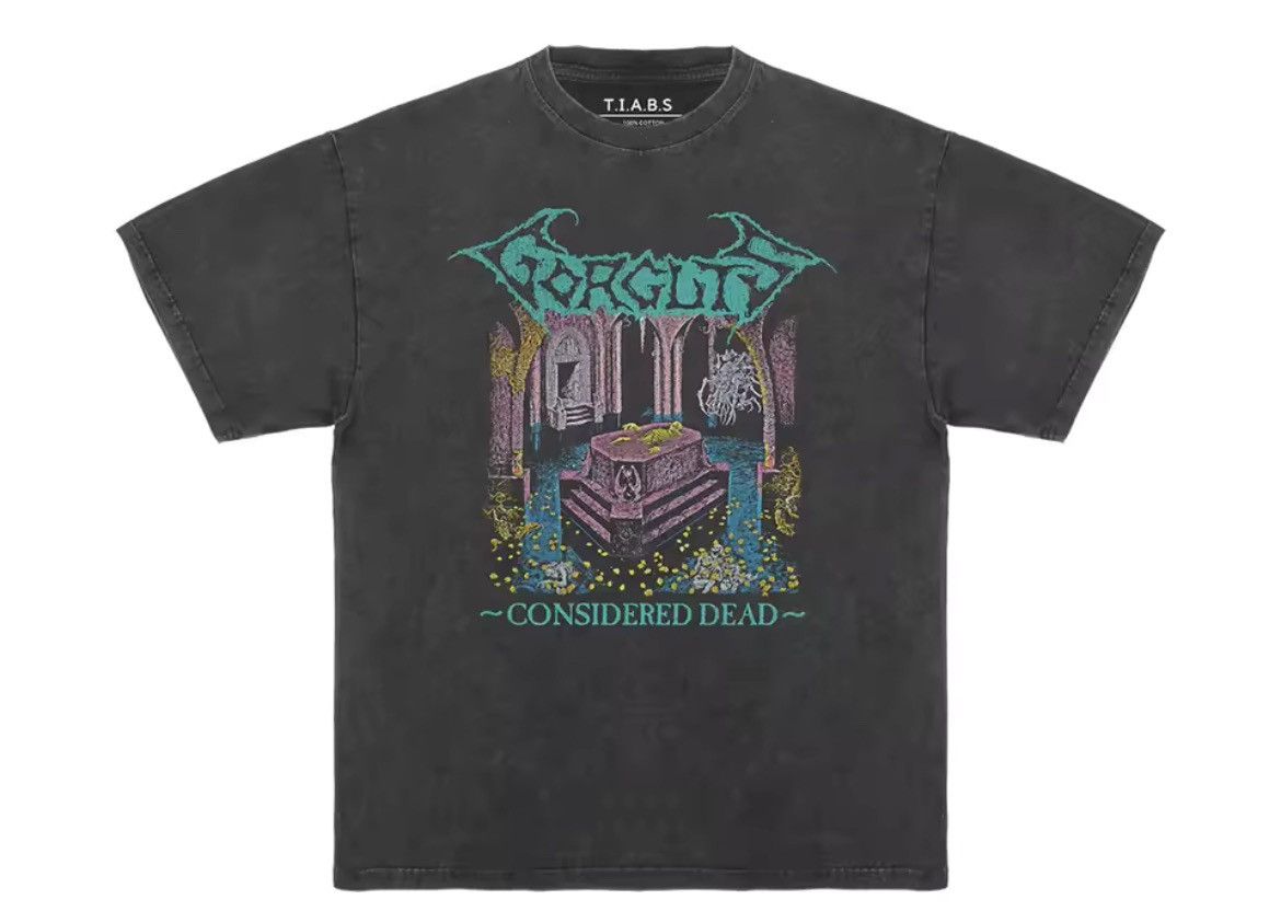 Japanese Brand × Vintage Gorguts Considered Dead Graphic Printed T-Shirt Size US L / EU 52-54 / 3 - 7 Thumbnail