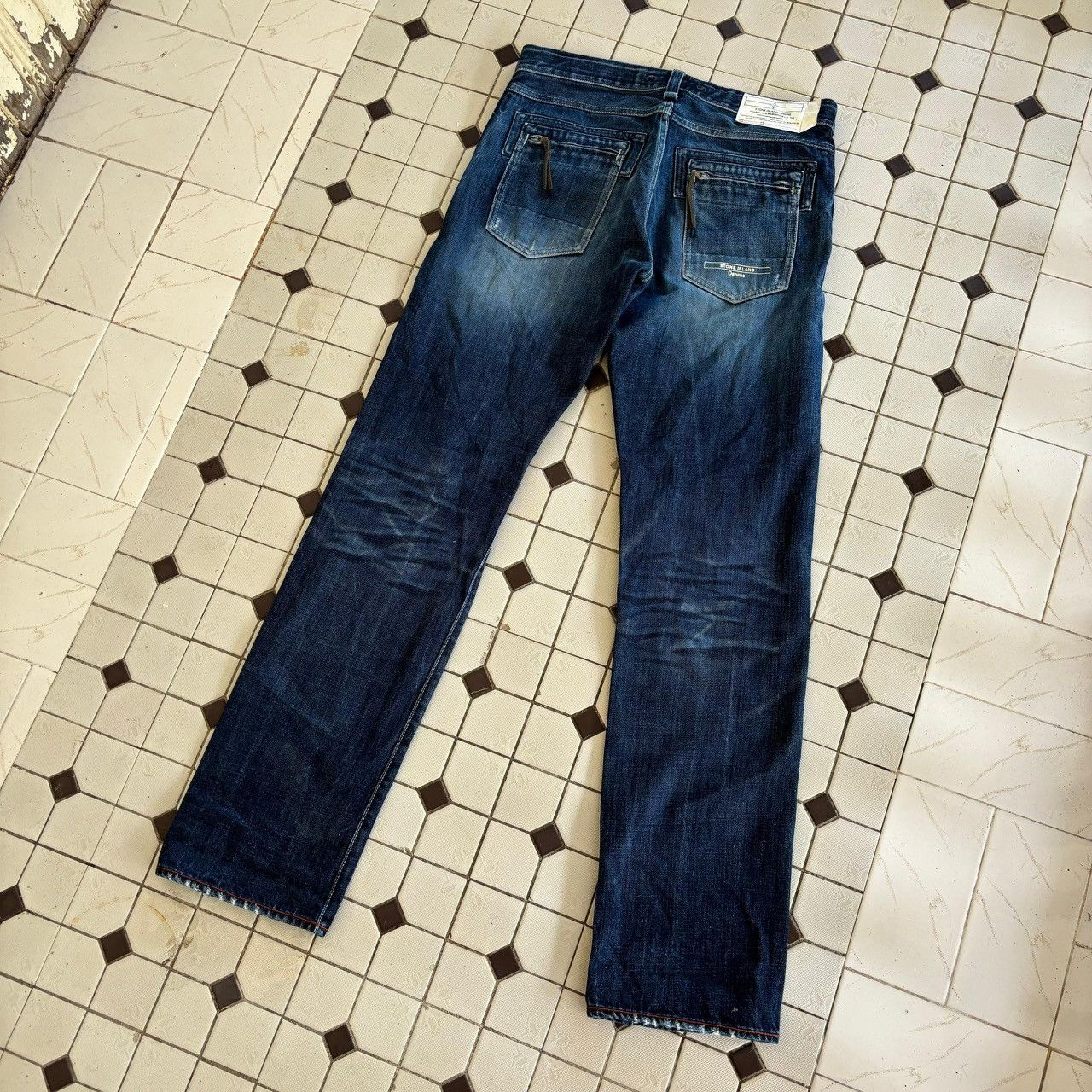 Massimo Osti Stone Island Denim Jeans Size US 32 / EU 48 - 10 Thumbnail
